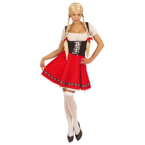 White And Red Switzerland Dress Truly Hand Picked