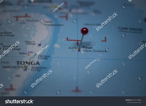 Alofi Capital City Niue Pinned On Stock Photo 1947173668 Shutterstock