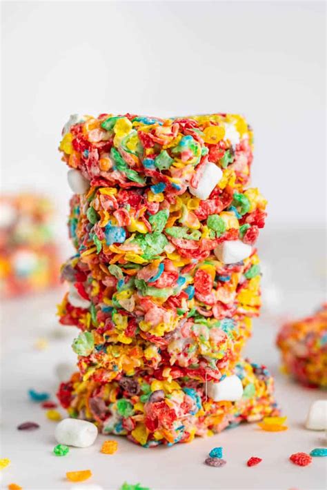 Fruity Pebbles Rice Krispie Treats Deegitalrays