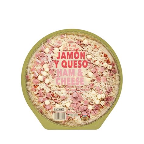 Pizza jamón y queso Hacendado Mercadona