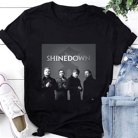 Shinedown Band T Shirt Shinedown Tour 2023 Shirt Shinedown Shirt Fan