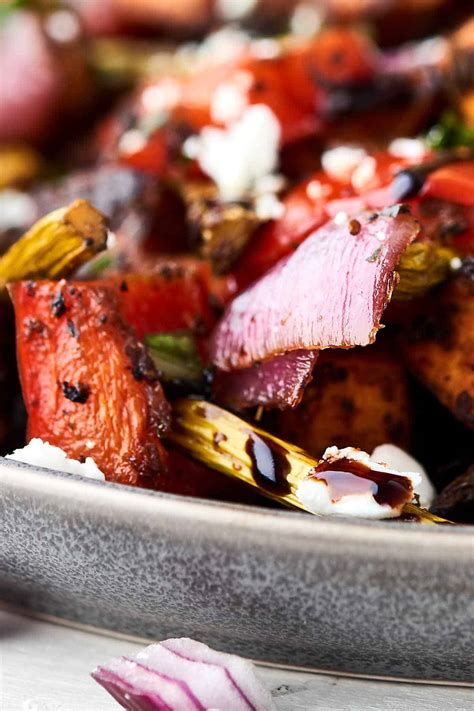 Balsamic Roasted Vegetables Recipe - 30-Minute Side - Vegan and GF!