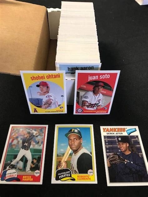 Topps Archives Baseball Cards Complete Nm Mt Hand Collated Set Of