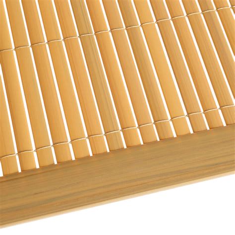 Bamboo Slat Fence Screen Roll Strip Screening Fencing Privacy Sun