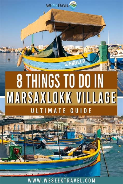 Things To Do In Marsaxlokk Malta Colorful Fishing Village Fishing