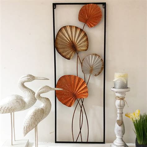 Metal Wall Art Autumn Flower Leaf - HOM1009 – LIKYHOME