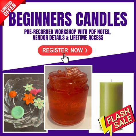 Beginners Candle Making Workshop Arali Workshops