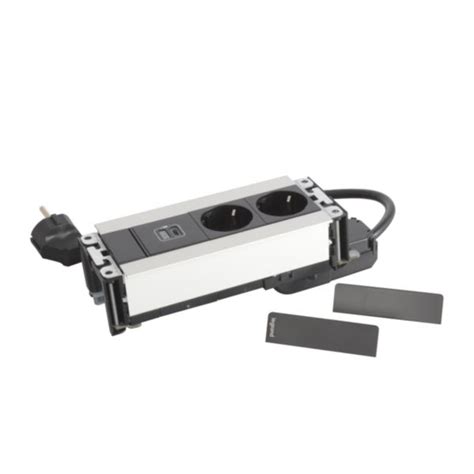 Incara Multilink Horizontal Prises Schuko Prise Chargeur