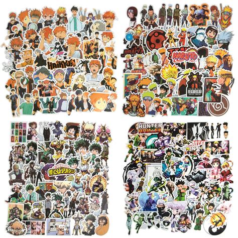 Buy Mixed Anime Stickers [200pcs]waterproof Hunter X Hunter Stickers