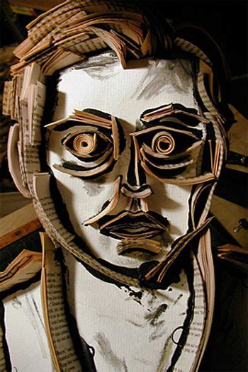 Newspaper Sculptures By Nick Georgiou 32 Pics