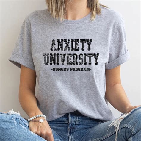 Anxiety Shirt Etsy