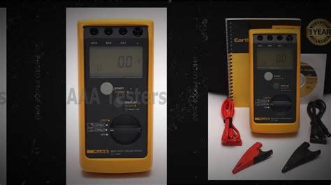 Fluke 1621 GEO Earth Ground Resistance Tester Kit YouTube