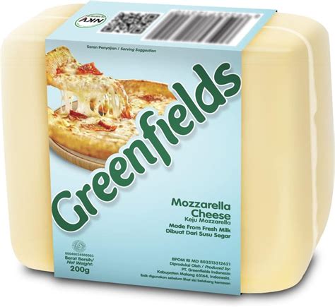 Greenfields Mozzarella Cheese Block 200g Chilled Amazon Sg Grocery