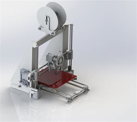 Prusa I3 3d打印机改装 Solidworks Stl Step 模型图纸免费下载 屿双网