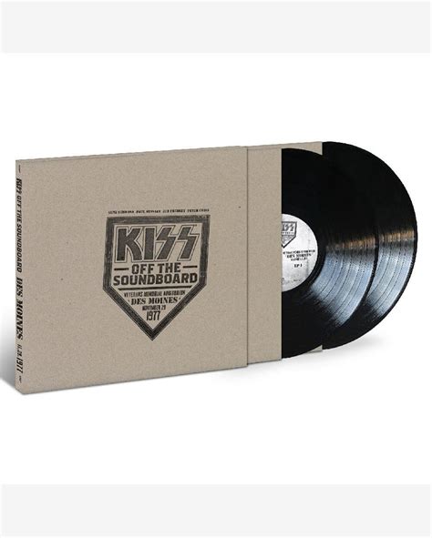 Riachuelo Vinil Duplo Kiss Kiss Off The Soundboard Live In Des