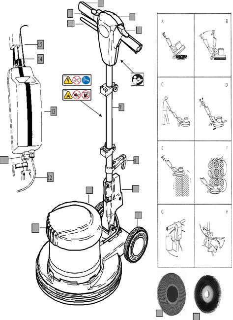 Tennant Floor Scrubber Parts List - Carpet Vidalondon