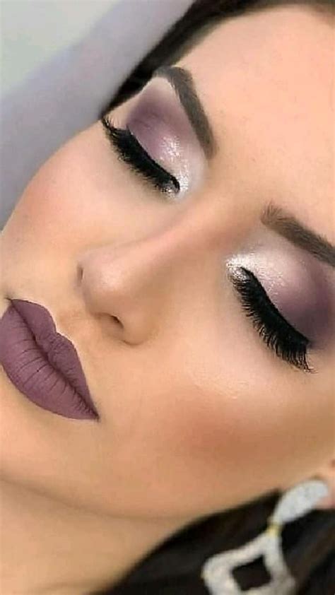 Stunning Makeup Looks 2021 Purple Matte Smoky Eye Artofit