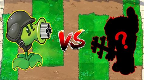 99 Gatling Pea Vs Giga Gargantuar Vs Dr Zomboss Plants Vs Zombies