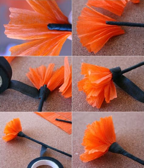 Lbumes Foto Como Hacer Flores De Papel Crepe De Cempasuchil The