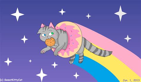 Donut Pusheen By Sweetkittycat On Deviantart