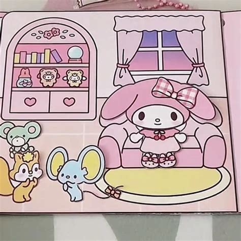 My Melody And Kuromi Paper Doll In Store Rbk Bm