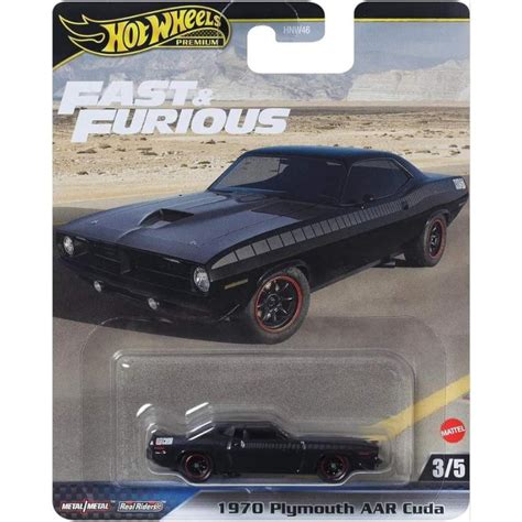 Jual Hot Wheels Premium Fast Furious 1970 Plymouth AAR Cuda Shopee