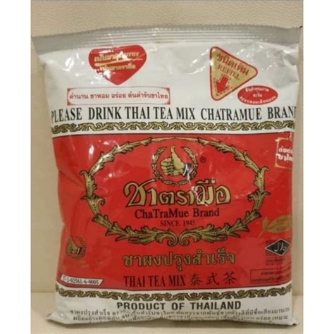 Jual Teh Thai Tea Mix Chatramue 400 Gr Shopee Indonesia