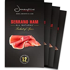 Amazon Serrano Ham Bone In From Spain Lb Ham Stand Knife