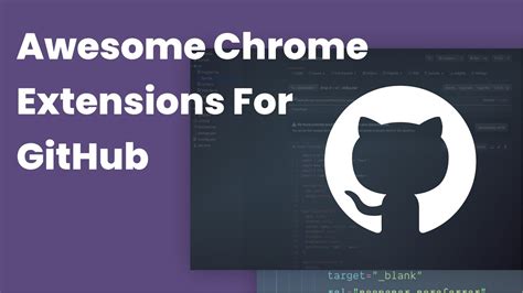 6 Awesome Chrome Extension For Github Youtube