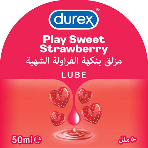 Durex Play Sweet Strawberry Lubricant Gel 50 Ml Online At Best Price Contraception Condom