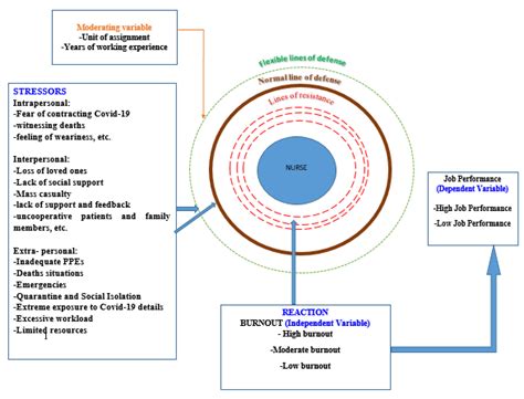 Neuman S System Model Adapted For Burnout And Job Performance Of Nurses