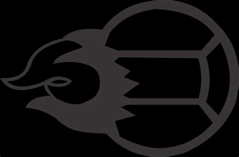 Download Stylized Volleyball Logo