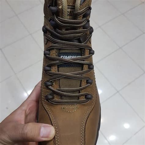 Sepatu Caterpillar Nitrogen Composite Toe Beige On Carousell