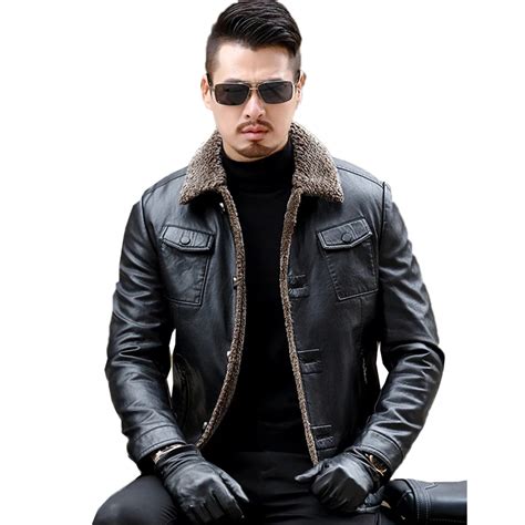 Faux Leather Jacket Men Coats Plus Size 4XL High Quality PU Outerwear