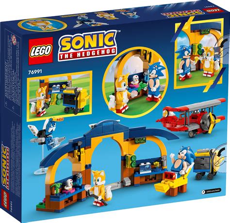 LEGO SONIC 76991 Laboratorio Di Tails E Aereo Tornado LEGO