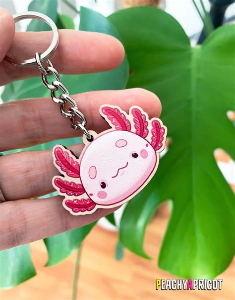 Meet Our New Adorable Axolotl Kawaii Keychain This Super Cute Keychain