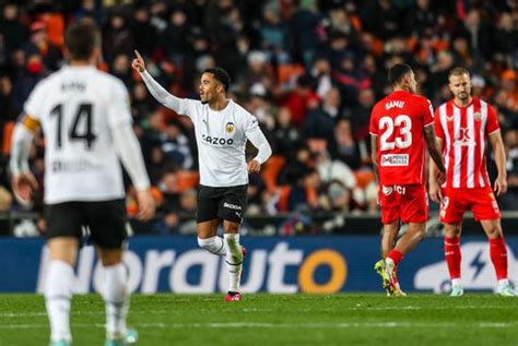 Justin Kluivert Valecia Celebrates Goal Teammates Editorial Stock Photo