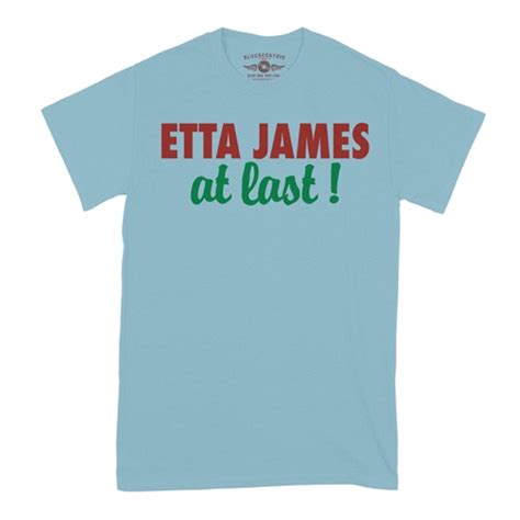 Etta James At Last T Shirt Classic Heavy Cotton