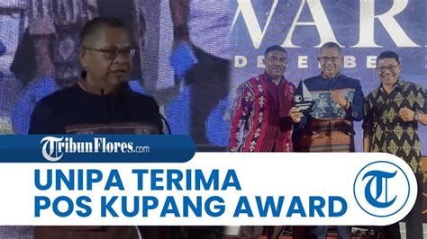 Unipa Indonesia Terima Anugerah Pos Kupang Award 2023 Sebagai Kampus