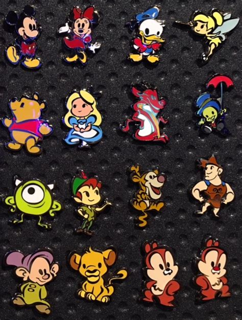 Disney Characters Collectible Pin Pack Disney Pins Blog