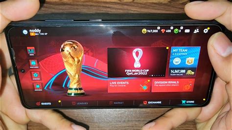 FIFA Mobile World Cup Qatar 2022 Gameplay Samsung Galaxy A72 High