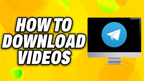 How To Download Videos On Telegram Pc 2024 Easy Fix Youtube