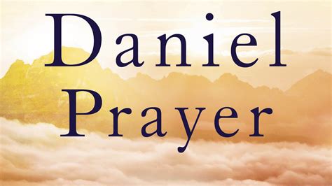 Daniel 9 Prayer