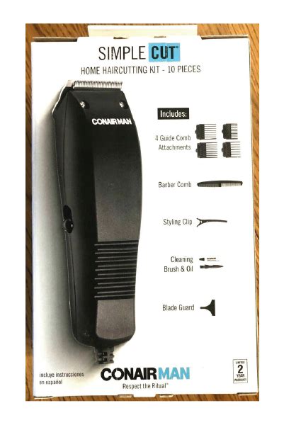 Conair Kit De Coupe De Cheveux Professionnel Pour Homme Ensemble De