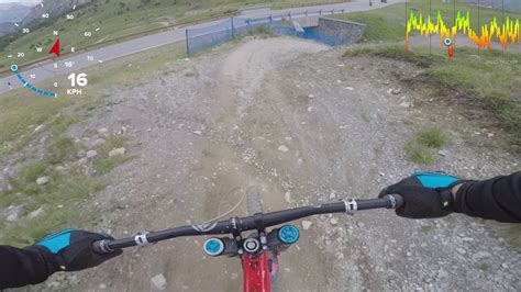 Bikepark Mottolino Livigno Flow Line First Ever Complete Run