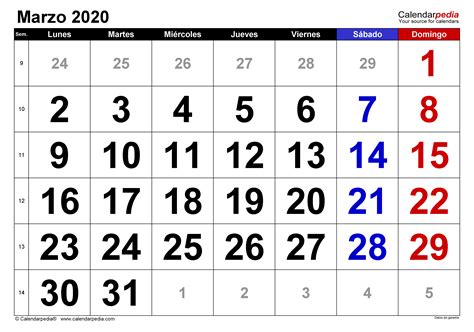 bostezando Benigno Galantería calendario mes febrero y marzo 2020 total