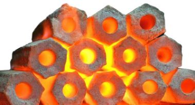 Hexagonal Shape Briquettes