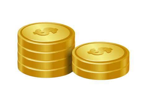 Gold Coins Clipart Png