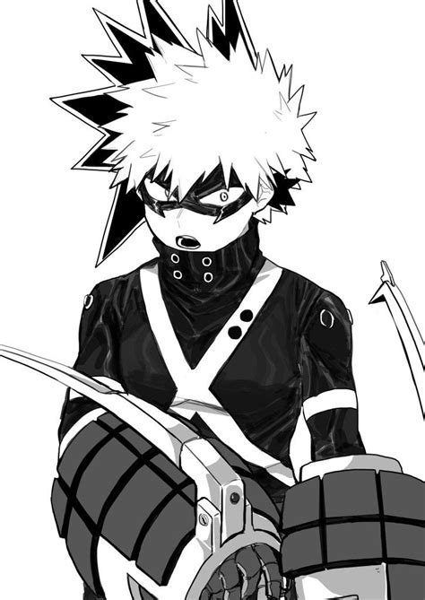 Bakugou Katsuki Boku No Hero Academia Bnha Mha Ragazzo Anime Disegni