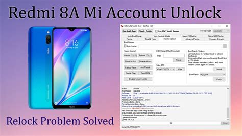 Redmi 8A Mi Account Unlock Permanently Without Authorization 2021 YouTube